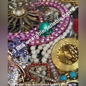 1-3 LBS wearable/sellable lots (for live shows only!!)